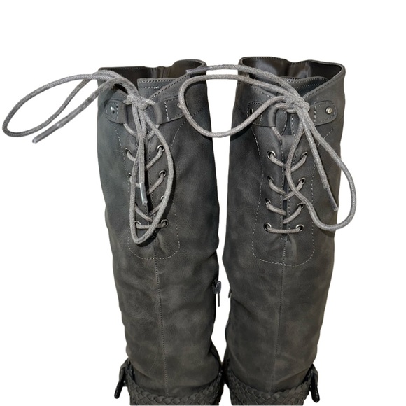 XOXO Women's Middleton Grey Fashion Boots size 7.5✨ - Picture 7 of 16